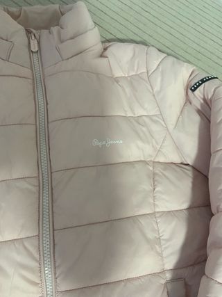 Chaqueta rosa Pepe Jeans niña