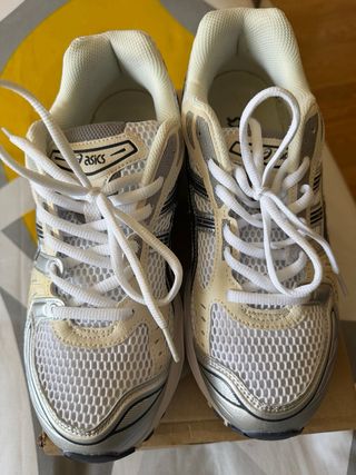 Zapatillas Asics Gel Kayano 14 Plata/Blanco