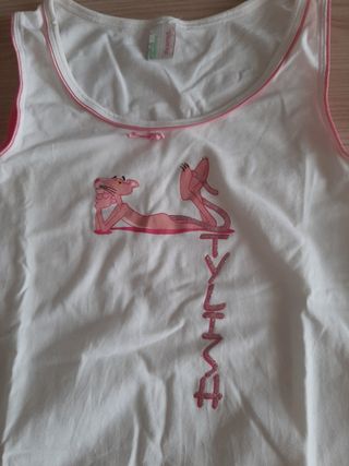 Canotta Pink Panther Benetton