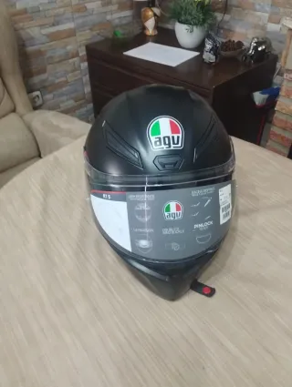 Casco AGV K1 S Talla M Negro Nuevo