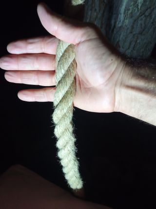 Cuerda de cáñamo natural nueva oposición  bombero