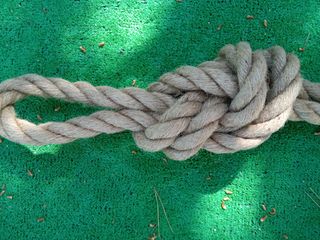 Cuerda de cáñamo natural nueva oposición  bombero