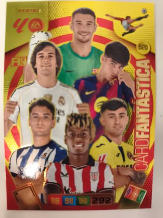 Tarjeta Panini Adrenalyn Fantastica