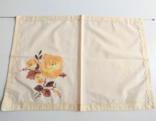 Set di tovaglie "Tu e Io" vintage con 2 tovaglioli