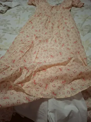 Vestido largo floral Maggie Sweet Talla XS