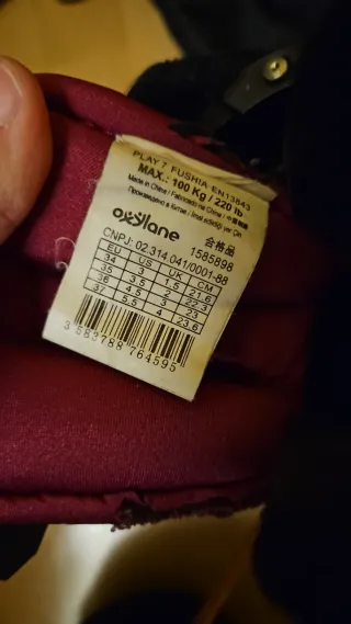 Patines extensibles 34-37 + protecciones y bolsa