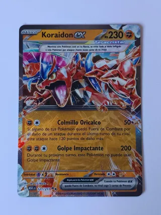 Carta Pokémon Koraidon EX 121/217