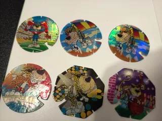 Lote 6 Tazos Cheetos