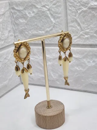 Pendientes cola sirena goldfilled