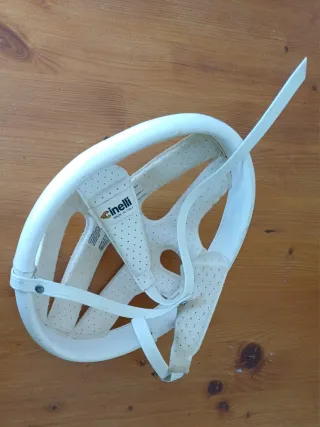 Casco Pelle Bianco Cinelli 60cm per eroica