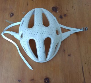 Casco Pelle Bianco Cinelli 60cm per eroica