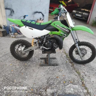 Kawasaki KX 65 Motocross Verde/Blanco