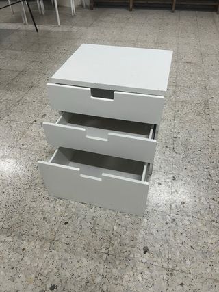 Cajonera Ikea Blanca 3 Cajones