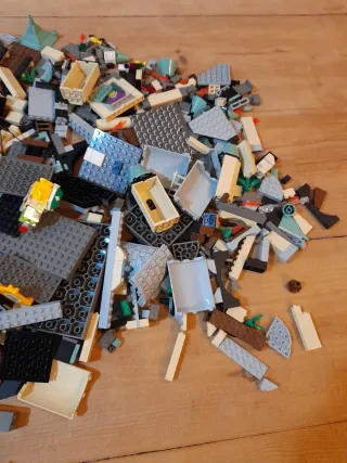 Lote cientos piezas Lego