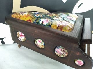 Piano Joyero Antiguo Hecho a Mano