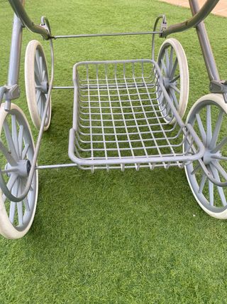 Carro de juguete para bebé rosa
