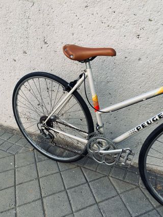 Bicicleta Peugeot Gris Mujer