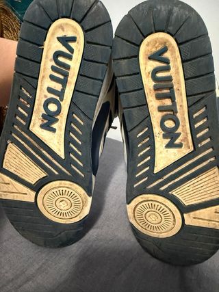 Louis Vuitton Sneakers Beige/Blu