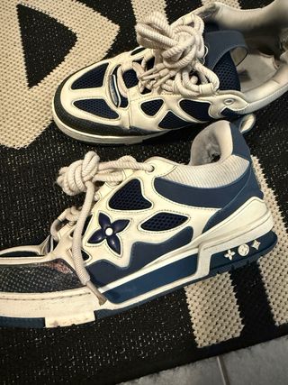 Louis Vuitton Sneakers Beige/Blu