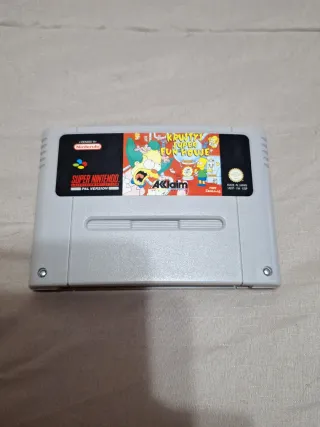 Krusty's Super Fun House SNES