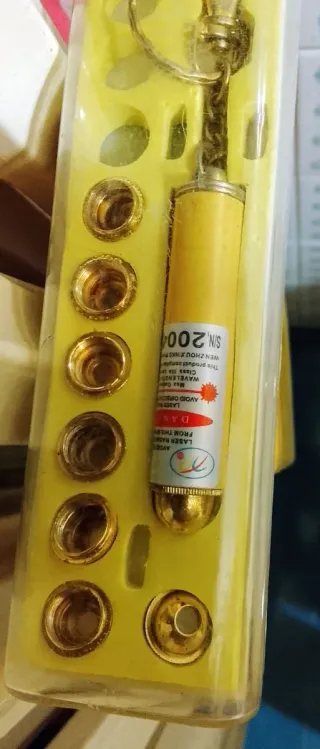 Portachiavi con puntatore laser