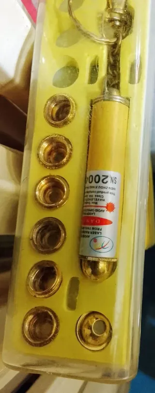 Portachiavi con puntatore laser