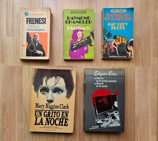 5 Libros de Novela negra