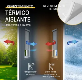 Estor SOL ROYAL blanco adhesivo