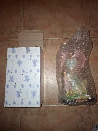 Figura Ángel de la Guarda con Niña