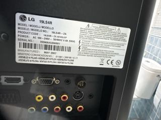 3 Monitor LG 19" Nero