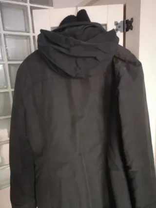 Chaquetón Fornarina negro mujer