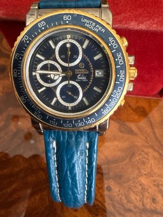 Orologio Breil Cronografo Uomo Oro Blu