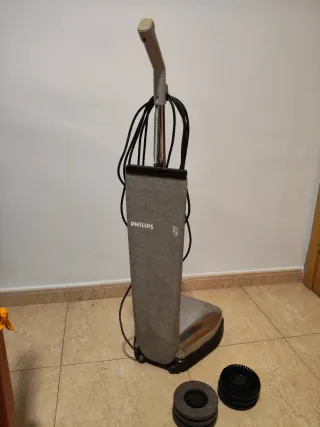 Abrillanradora enceradora Philips de tres rodillos