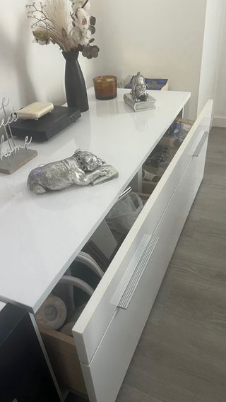 Mueble de salón moderno de dos modulos.