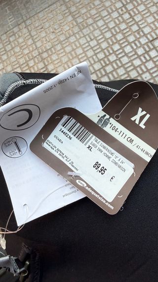 Traje de pesca submarina de neopreno nuevo