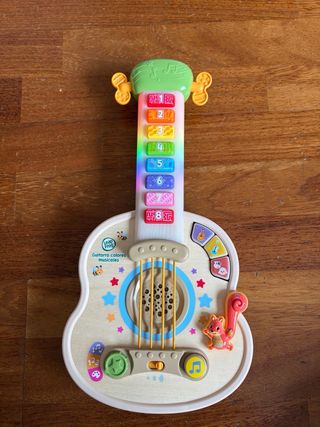 Guitarra Leap Frog +libro interactivo Fisher Price