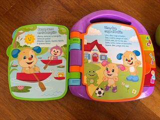 Guitarra Leap Frog +libro interactivo Fisher Price