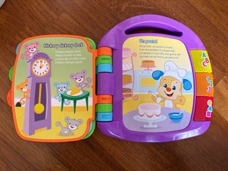 Guitarra Leap Frog +libro interactivo Fisher Price