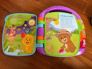 Guitarra Leap Frog +libro interactivo Fisher Price