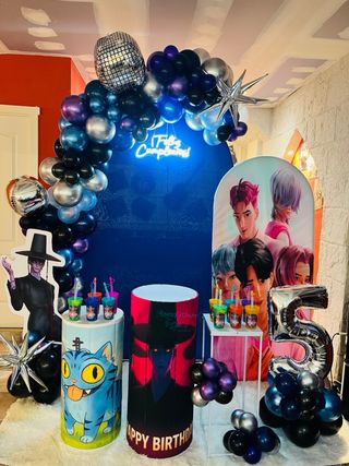 Empresa Dcoramelo decoraciones con globos y evento