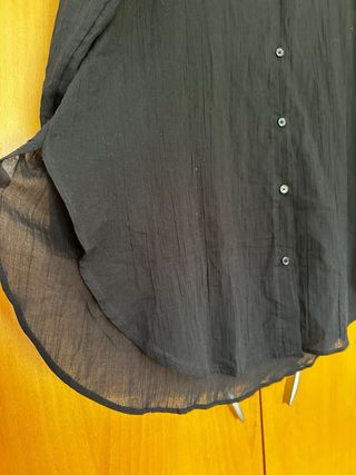 Camisa H&M preta 100% algodão