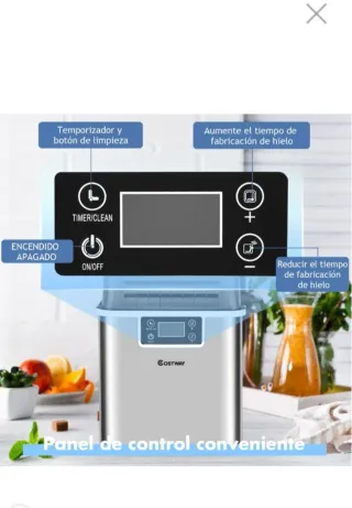 Máquina de Hielo Costway