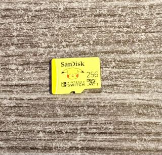 Tarjeta microSD SanDisk 256GB Nintendo Switch Pika