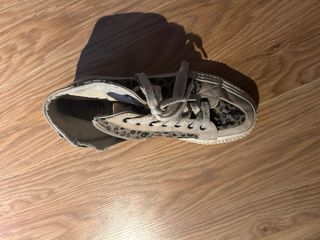 Zapatillas deportivas estampado leopardo
