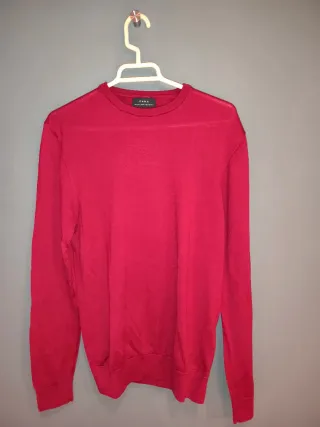 Jersey Zara color granate