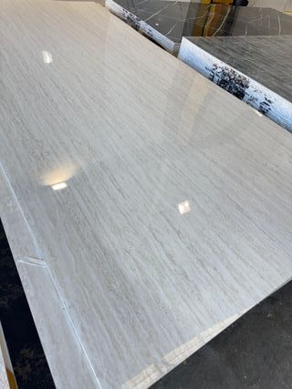 Placa PVC Decorativa Travertino Brillo
