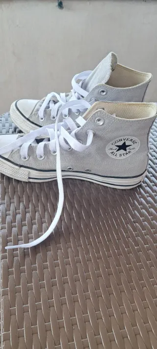 Converse All Star Grigie Tg 37.5