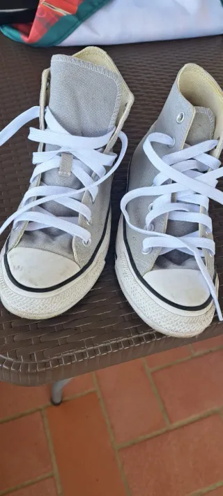 Converse All Star Grigie Tg 37.5
