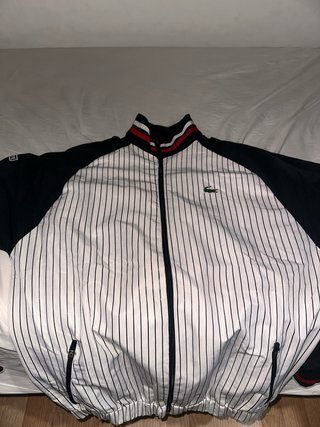 Sudadera Lacoste Talla M Rayas