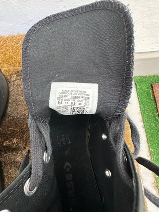 Converse Run Star Hike Cuero Negro Hombre
